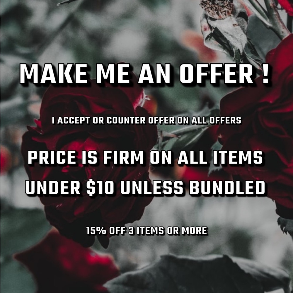 MAKE ME AN OFFER
